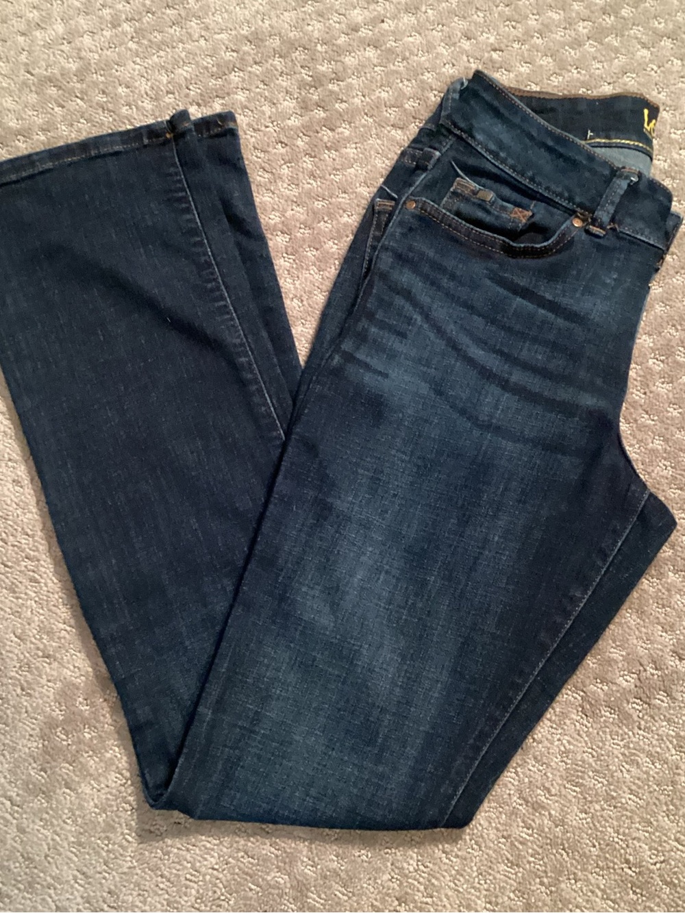 Lee Curvy Fit Bootcut Jeans, Stretch,Hidden Pocket, Modern Series, Whiskering,4M